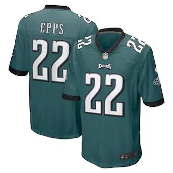 mens nike marcus epps midnight green philadelphia eagles te